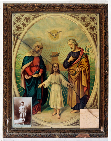 ex-voto, tableau : Sainte Famille