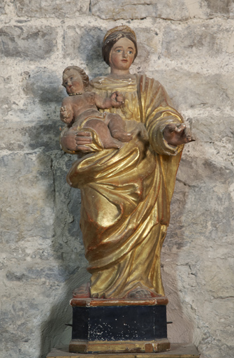 Statue (petite nature) : Vierge à l'Enfant (N°1)