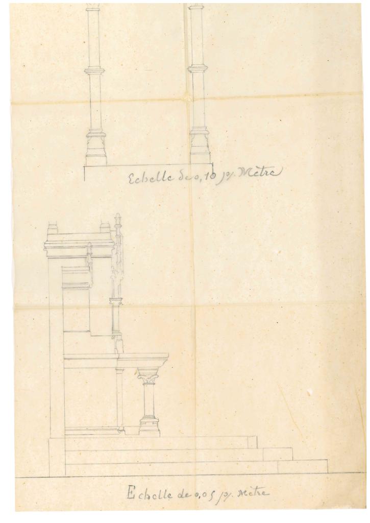 Le mobilier de l'église paroissiale Notre-Dame-de-Nazareth