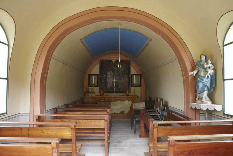 le mobilier de la chapelle Sainte-Marguerite