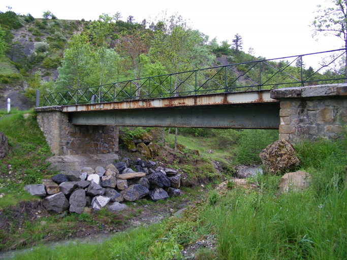 pont routier sur l'Asse de Clumanc