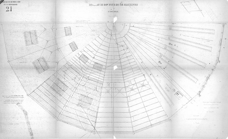 Remise ferroviaire (rotonde Pautrier)