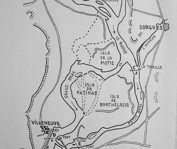 bac et bacs à traille dits de Sorgues