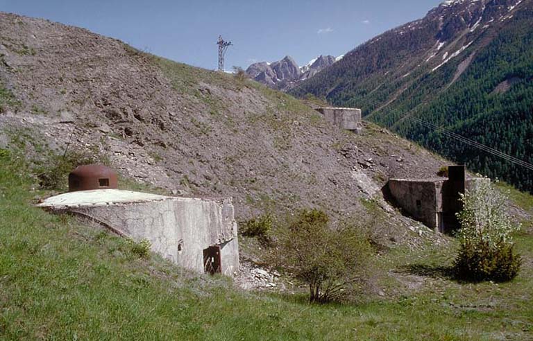 ouvrage fortifié dit abri nord-ouest de Fontvive, de l'organisation défensive de l'Ubaye.