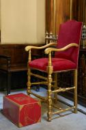 Fauteuil du prophète Elie et son marchepied