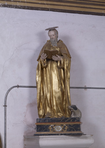 statue-reliquaire (petite nature) : Saint Antoine