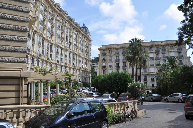jardin d'agrément de l'Hôtel de voyageurs dit Le Grand Palais, actuellement immeuble en copropriété