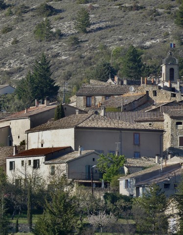 Vue de situation prise du sud-ouest.