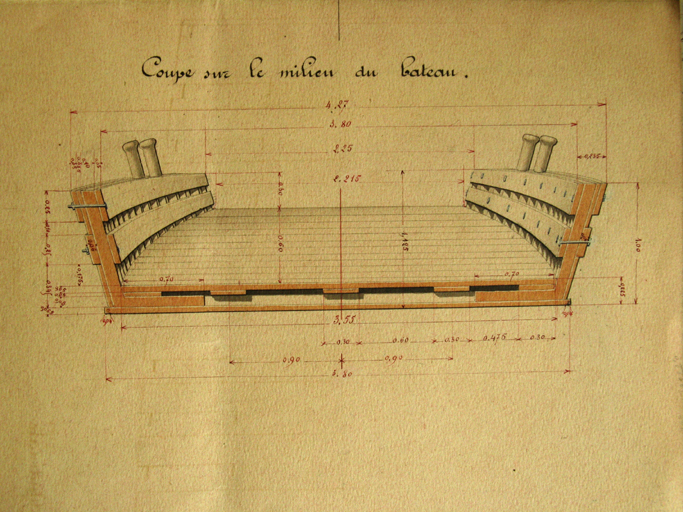 bacs à traille du Sauvage