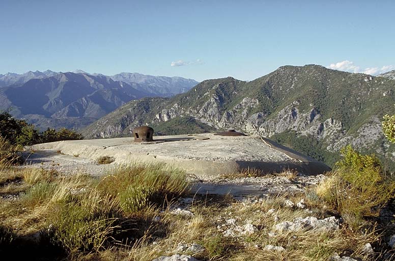 position dite observatoire militaire du Pic de Garuche, de la position fortifiée du Mont Ours, secteur fortifié des Alpes-Maritimes
