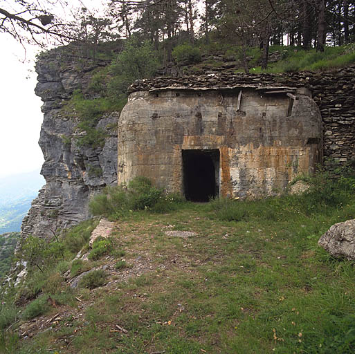 ligne fortifiée : 15e caposaldo Monte Corto-Monte Bertrand