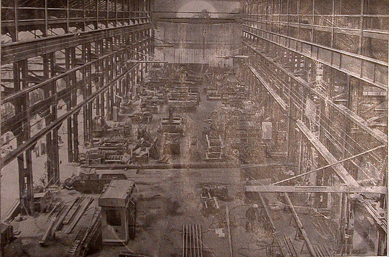 atelier de fabrication et de réparation (chaudronnerie de fer)