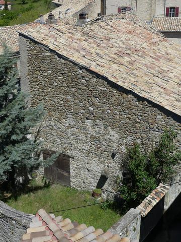 Bâtiment sud. Pignon sud.