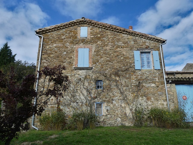 Bâtiment du logis. Pignon sud.