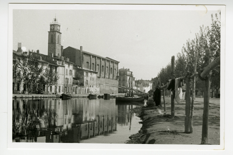 Bassin de port dit canal Saint Sébastien