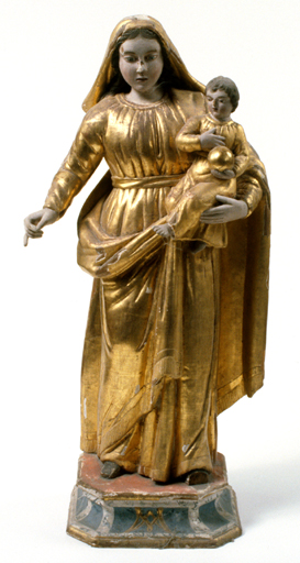 statue (statuette) : Vierge à l'Enfant