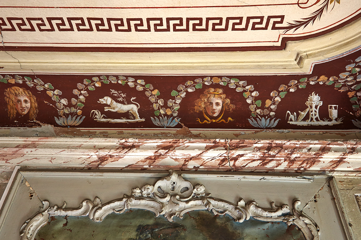 Peintures monumentales (décor intérieur) de l'hôtel d'Adhémar de Lantagnac