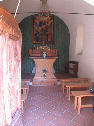 le mobilier de la chapelle Saint-Pons