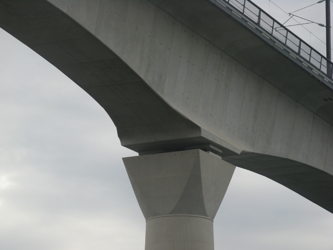 double viaduc ferroviaire (TGV) d'Avignon