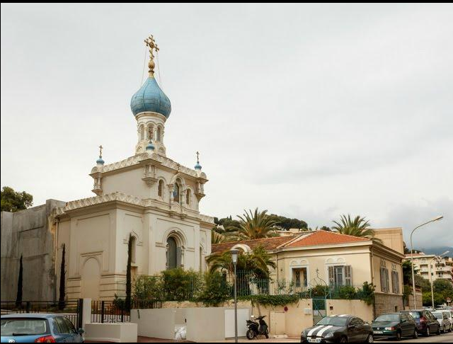 Église d'orthodoxes russes Notre-Dame joie des affligés et Saint-Nicolas le Thaumaturge