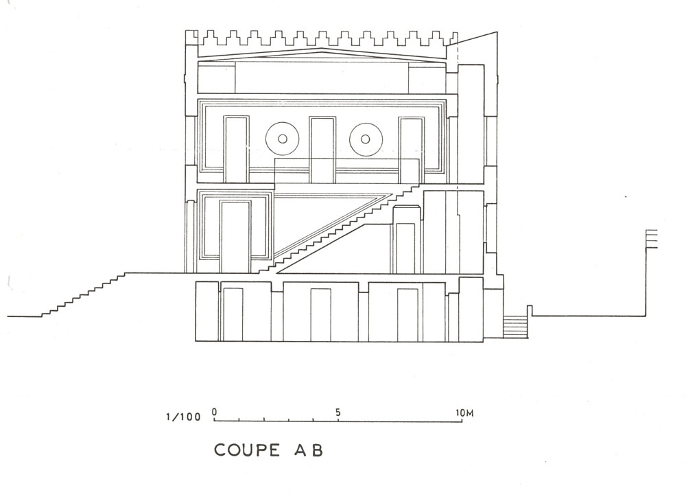 maison de villégiature (villa) dite Ecbatane, puis Sémiramis