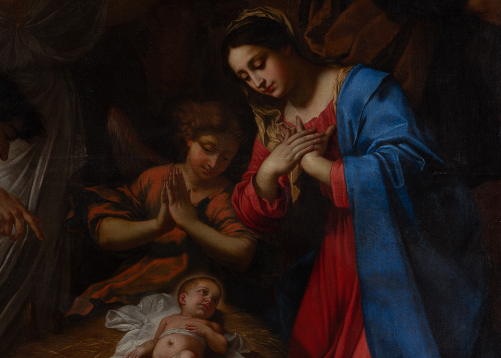 tableau : L'Adoration des bergers