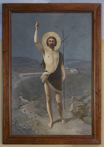 tableau : Saint Jean Baptiste (N° 2) - Inventaire Général du Patrimoine  Culturel