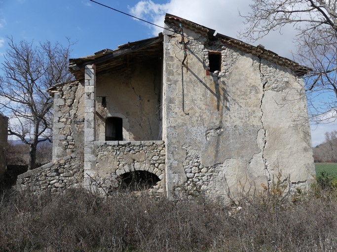 Corps principal, logis. Pignon sud.