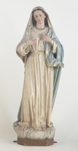 statue (petite nature) : Immaculée Conception