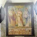 tableau : sainte Julie entre saint Joseph et saint Pancrace