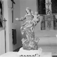 statue (petite nature) : Vierge à l'Enfant