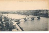 25. Avignon - Pont St-Bénezet (Vue Panoramique prise du Rocher).