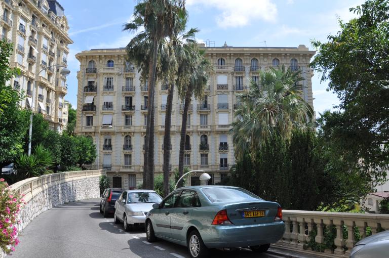 jardin d'agrément de l'Hôtel de voyageurs dit Le Grand Palais, actuellement immeuble en copropriété