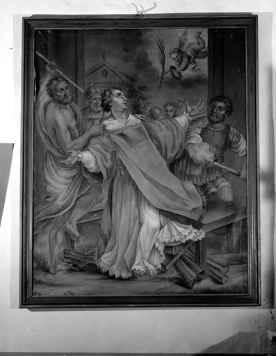 tableau : Le martyre de saint Laurent