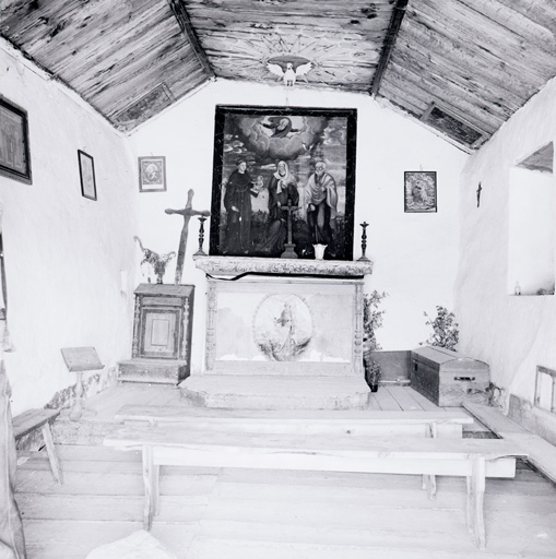 le mobilier de la chapelle Saint-Pierre-Saint-Paul