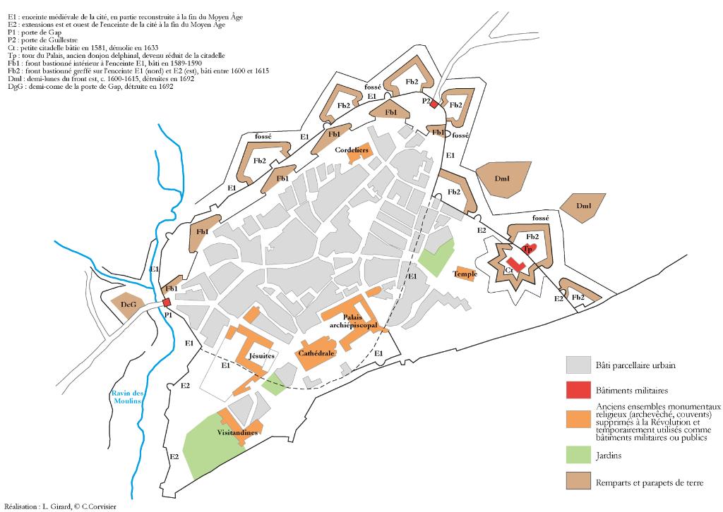 fortification d'agglomération d'Embrun