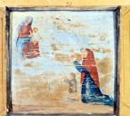 ex-voto, tableau : Prière d'une femme et d'un enfant