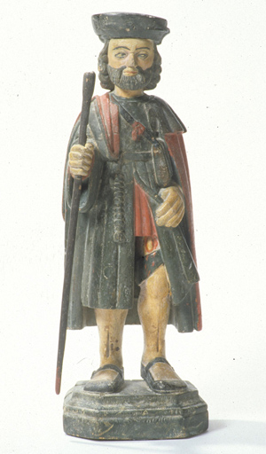 statue (statuette) : Saint Roch de Montpellier