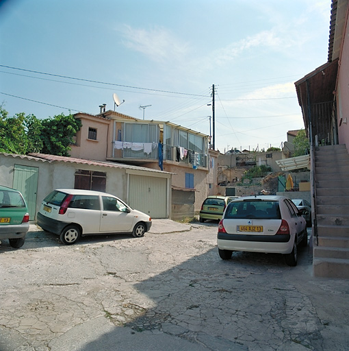 courée de l'impasse des Chalets