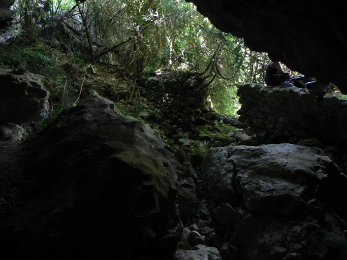 abri troglodytique dit Baume de Fontanil