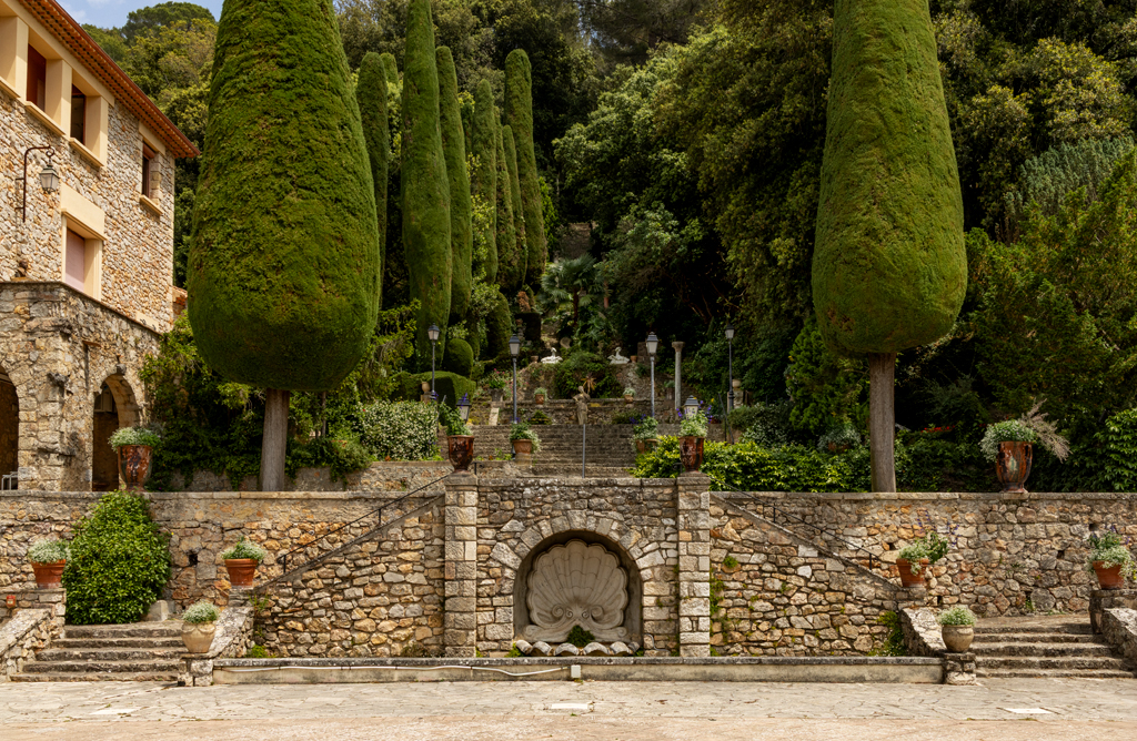jardin d'agrément de la Villa Fiesole, puis Villa Domergue