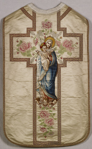 chasuble (N° 4) (ornement blanc)