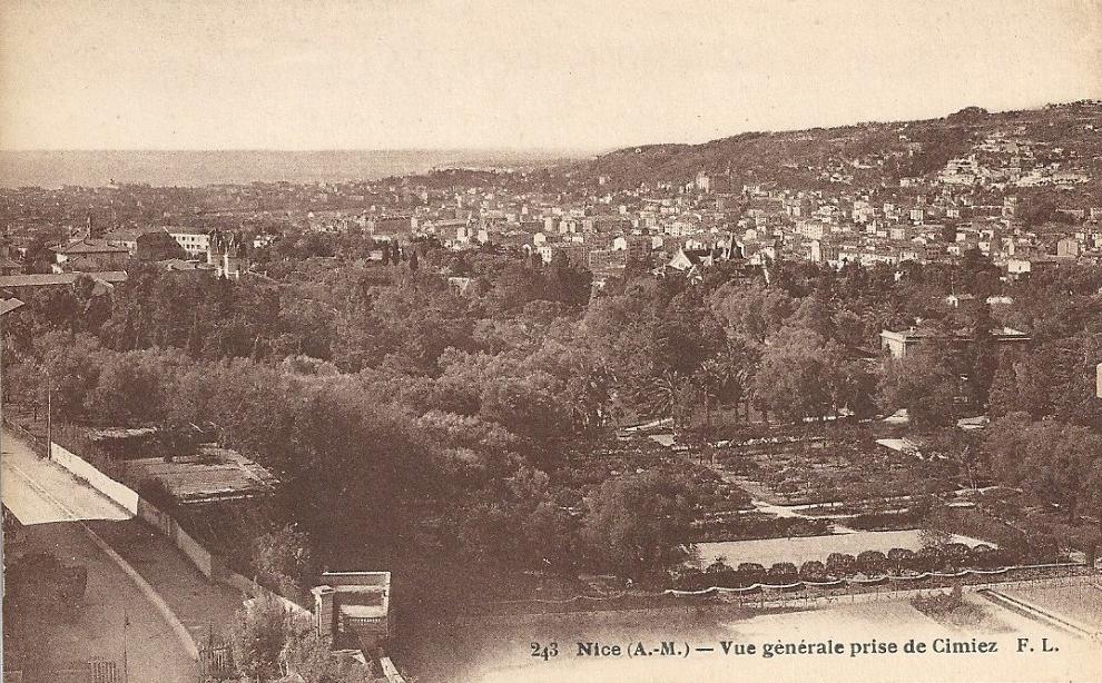 jardin d'agrément de la Villa Liserb