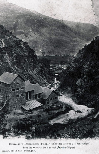 mine d'argent du Fournel (mine de plomb argentifère) : site d'extraction 19e siècle