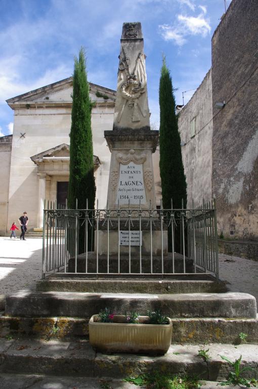 Monument aux morts de la guerre de 1914-1918.