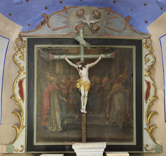 Retable et tableau d'autel : Pentecôte