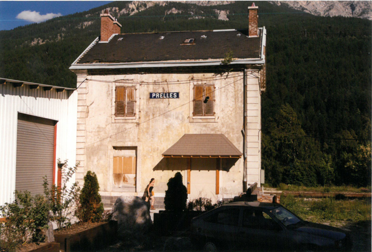 gare de Saint-Martin-de-Queyrières dite gare de Prelles