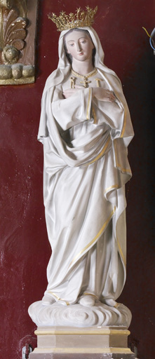 statue (petite nature) : Vierge de l'Immaculée Conception (N° 2)