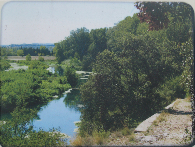 chemin de halage du Rhône