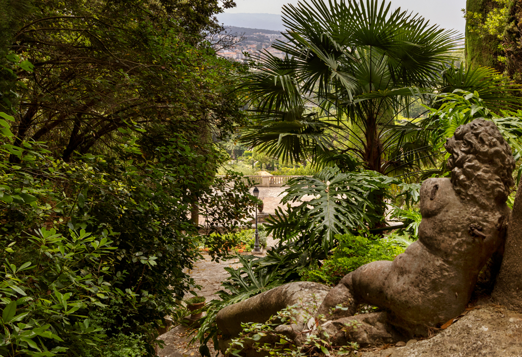 jardin d'agrément de la Villa Fiesole, puis Villa Domergue
